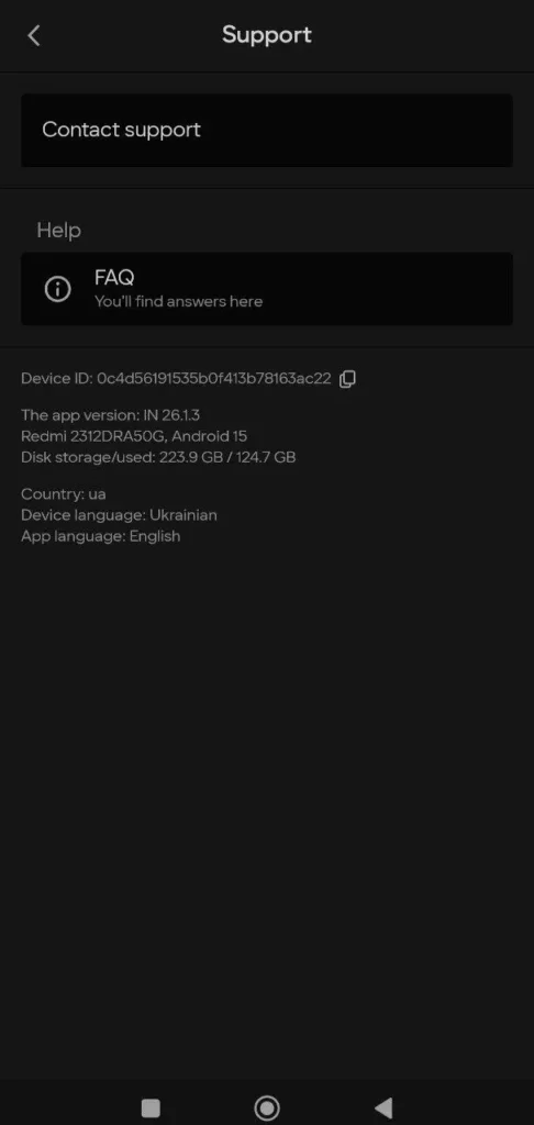 Parimatch Customer Support