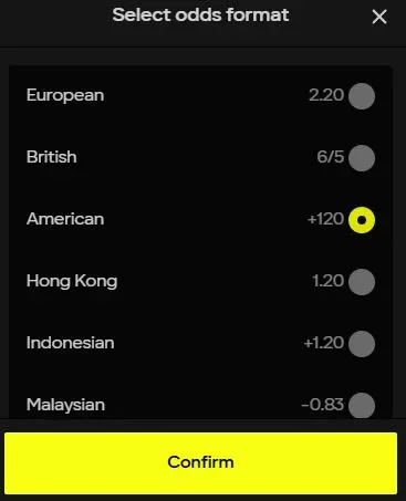 Parimatch cricket betting odds