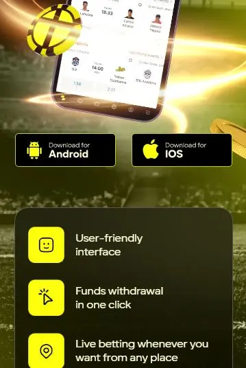 Install Parimatch app