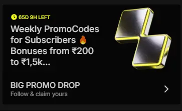 Parimatch promo code